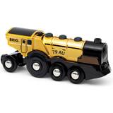 Plastic Train BRIO Mighty Gold Action Locomotive 33630