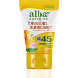 Tubes Sun Protection Alba Botanica Hawaiian Sunscreen Green Tea SPF45 113g