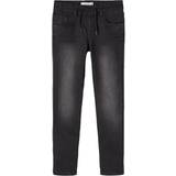 24-36M Trousers Name It Sweat Denim Regular Fit Jeans - Black Denim (13185213)