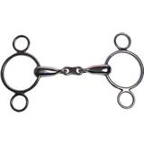 Bits Korsteel Stainless Steel French Link Two Ring Dutch Gag
