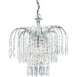 Crystal Chandeliers Ceiling Lamps on sale Searchlight Waterfall Pendant Lamp 42cm
