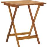 Wood Outdoor Bistro Tables vidaXL 313595 60x60cm