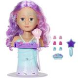 Plastic - Styling Doll Heads Dolls & Doll Houses Baby Born Sister Styling Mermaid Head