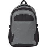 Bags vidaXL School Backpack 40L - Black/Grey