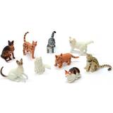 Peterkin Toy Figures Peterkin Cat World Animal Set 9 Pcs