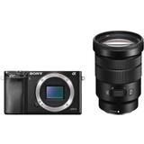 Memory Stick Pro (MS Pro) Mirrorless Cameras Sony Alpha 6000 + E PZ 18-105mm F4 G OSS