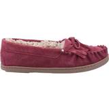 Hush Puppies Moccasins Hush Puppies Addy Suede - Burgundy