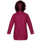 Parkas - Pink Jackets Regatta Kid's Abbettina Waterproof Insulated Parka Jacket - Raspberry Radience