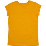 Mantis Women's Roll Sleeve T-shirt - Mustard