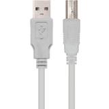 Beige - USB Cable Cables Nanocable USB A-USB B 2.0 1.8m