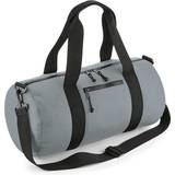 Reflectors Duffle Bags & Sport Bags BagBase Recycled Barrel Bag - Pure Grey