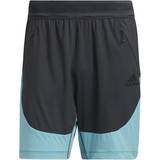 Adidas Nylon Shorts adidas Heat.RDY Training Shorts Men - Carbon/Mint Ton