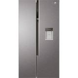 Hoover Freestanding Fridge Freezers - Silver Hoover HHSWD918F1XK Silver