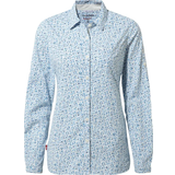 Craghoppers Nosilife Fara Long Sleeved Shirt - Mediterranean Blue Print
