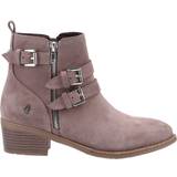 Block Heel Ankle Boots Hush Puppies Jenna Ankle Boots - Taupe