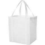 Bullet Liberty Non Woven Grocery Tote Bag - White