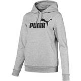 Puma Essentials Logo Women's Hoodie - Light Gray Heather
