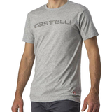 Castelli T-shirts & Tank Tops Castelli Sprinter T-shirt - Melange Light Gray