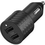 Vehicle Chargers Batteries & Chargers OtterBox USB-A Dual Port Car Charger 24W