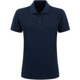 Ultimate Women's Pique Polo Shirt - Navy Blue