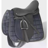 125cm Saddles & Accessories vidaXL Riding Saddle 5-in-1 Set 17.5" - Black