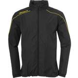 Uhlsport Stream 22 All Weather Jacket Unisex - Black/Lime Yellow