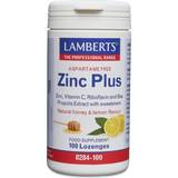 Lemon Vitamins & Minerals Lamberts Zinc Plus 100 pcs