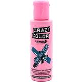 Blue Semi-Permanent Hair Dyes Renbow Crazy Color #45 Peacock Blue 100ml