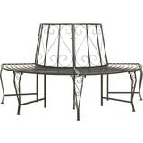 Steel Garden Benches Garden & Outdoor Furniture vidaXL 313034 160cm Garden Bench
