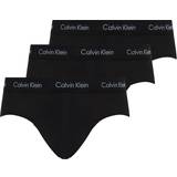 Briefs Men's Underwear Calvin Klein Cotton Stretch Hip Brief 3-pack - Black WB