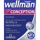 Ginseng Vitamins & Minerals Vitabiotics Wellman Conception 30 pcs
