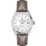 Tag Heuer Leather - Women Wrist Watches Tag Heuer Carrera Calibre 5 (TAG-2245)