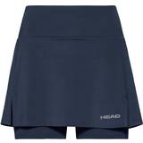 Blue - Tennis Skirts Head Club Basic Skort Long Women - Dark Blue