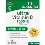 Immune System Vitamins & Minerals Vitabiotics Ultra Vitamin D 1000IU 96 pcs