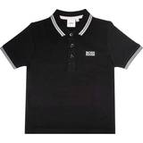 Hugo Boss Polo Shirts Children's Clothing HUGO BOSS Kid's Polo T-shirt with Embroidered Logo - Black