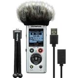 Voice Recorders & Handheld Music Recorders OM SYSTEM, LS-P1 Podcaster Dictation Kit