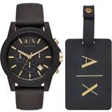 Armani Men Wrist Watches Armani Exchange Luggage Tag Gift Set (AX7105)