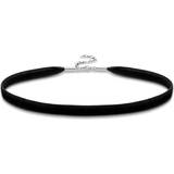 Chokers Necklaces Thomas Sabo Glam & Soul Choker Necklace - Silver/Black