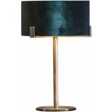 Built-In Switch Table Lamps Endon Lighting Crossland Grove Hayton Antique Brass Table Lamp 59cm