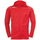 Uhlsport Stream 22 Track Hood Jacket Unisex - Red/White
