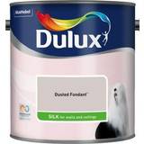Dulux Pink Paint Dulux Silk Standard Emulsion Dusted Fondant Wall Paint, Ceiling Paint Dusted Fondant 2.5L
