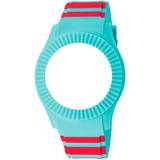 Watch Straps Watx & Colors COWA3089 43mm Red/Turquoise Blue