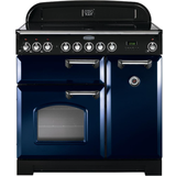 90cm - Dual Fuel Ovens Ceramic Cookers Rangemaster CDL90ECRB/C 90cm Classic Deluxe Electric Ceramic Regal Blue