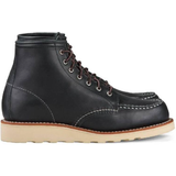 Polyurethane Lace Boots Red Wing 6 Inch Moc Toe - Black Boundary