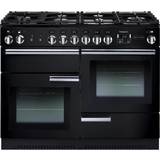 110cm - Dual Fuel Ovens Cookers Rangemaster PROP110DFFGB/C Professional Plus 110cm Dual Fuel Black