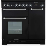 90cm - Electric Ovens Ceramic Cookers Rangemaster KCH90ECBL/C Kitchener 90cm Ceramic Black