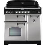 High Light Zone Induction Cookers Rangemaster CDL90EIRP/C Classic Deluxe 90cm Electric Induction Silver