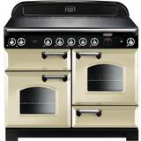 Gas Ovens Induction Cookers Rangemaster CLA110EICR/C Classic 110cm Induction Chrome, Beige