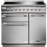 90cm - Stainless Steel Induction Cookers Rangemaster ELS90EISS/ Elise 90cm Electric Induction Stainless Steel