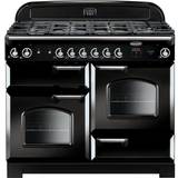 110cm - Gas Ovens Gas Cookers Rangemaster CLA110NGFBL/C Classic 110cm Gas Black